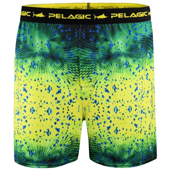 Pelagic Proform Boxers - Psycho Dorado Green - Large