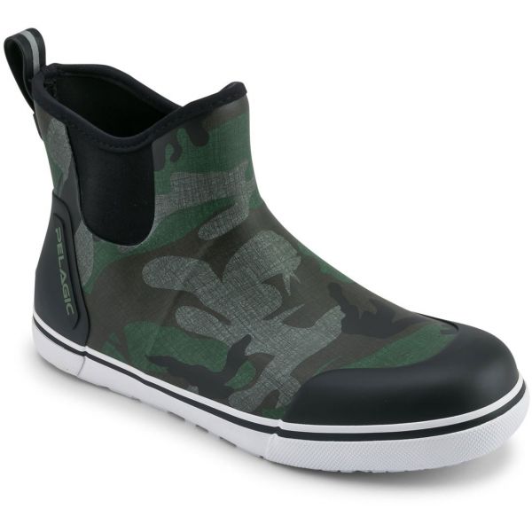 Pelagic Pursuit Deckboot - Fish Camo Green - 10