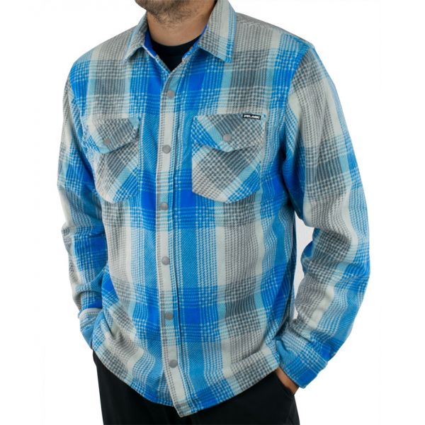 Pelagic Quest Performance Flannel Shirt  - Blue - 2XL