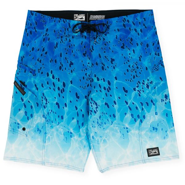 Pelagic Sharkskin Dorado Fishing Shorts - Blue - 30