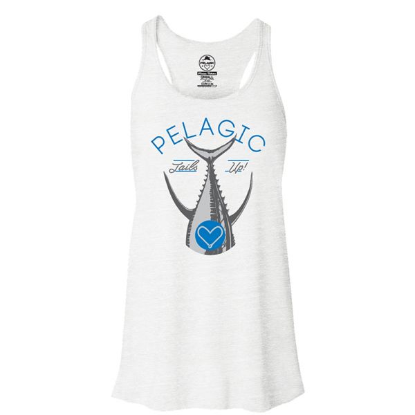 Pelagic Tails Up Women's Tank Top - M