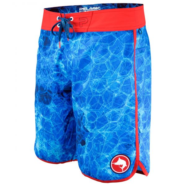 Pelagic The Wedge Boardshort - Hex Blue - 30