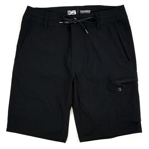 Pelagic Traverse Hybrid Fishing Short - Black - 30