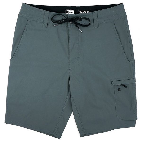 Pelagic Traverse Hybrid Fishing Short - Charcoal - 30