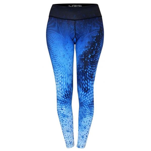 Pelagic Women's Oceanflex Active Leggings - Dorado Blue - Small