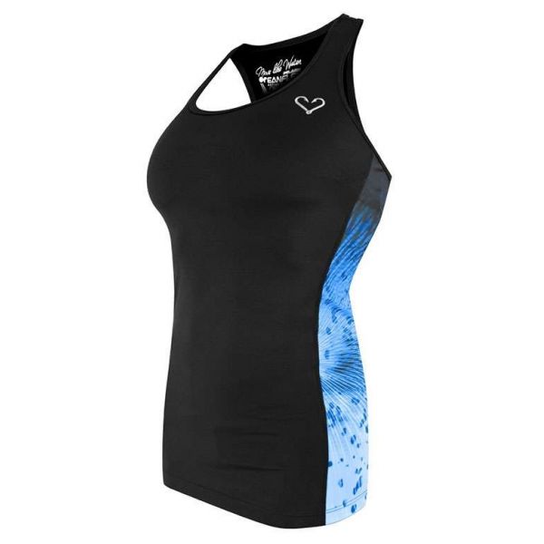 Pelagic Women's Oceanflex Active Tank Top Dorado Blue - Large