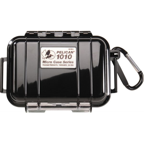 Pelican 1010 Micro Case Black With Black Lid