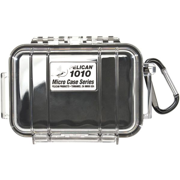 Pelican 1010 Micro Case Black With Clear Lid