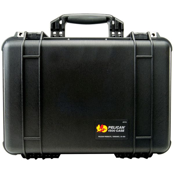 Pelican 1500 Case With Foam Black