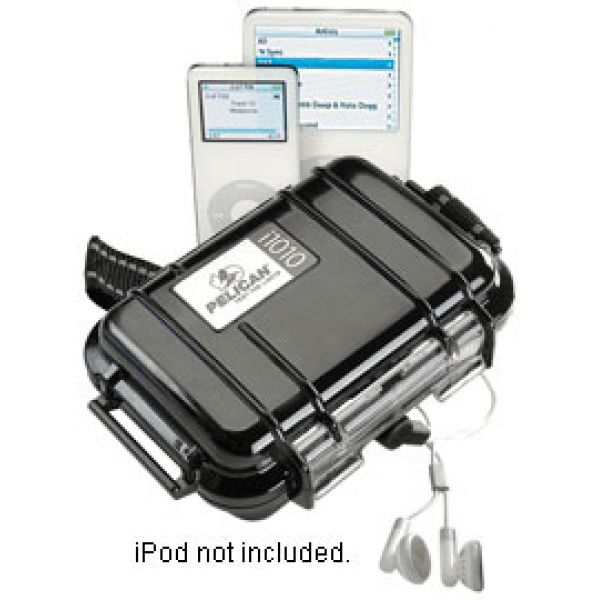 Pelican i1010 Case Black For Ipod/Shuffle/Nano