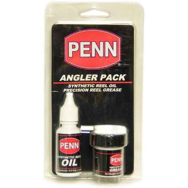 Penn Angler Pack .5oz Synthetic Reel Oil & 1oz Precision Reel Grease