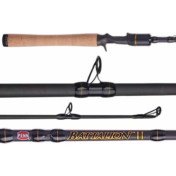 Penn BATINII1017C70 Battalion II Inshore Casting Rod