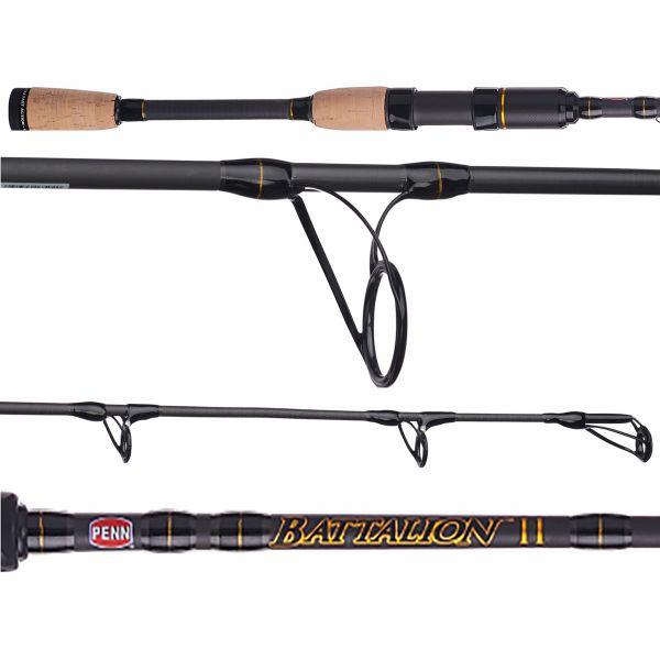 Penn BATINII1017S70SG Battalion II Inshore Spinning Rod