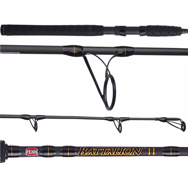 Penn BATINI1220S76 Battalion II Inshore Spinning Rod