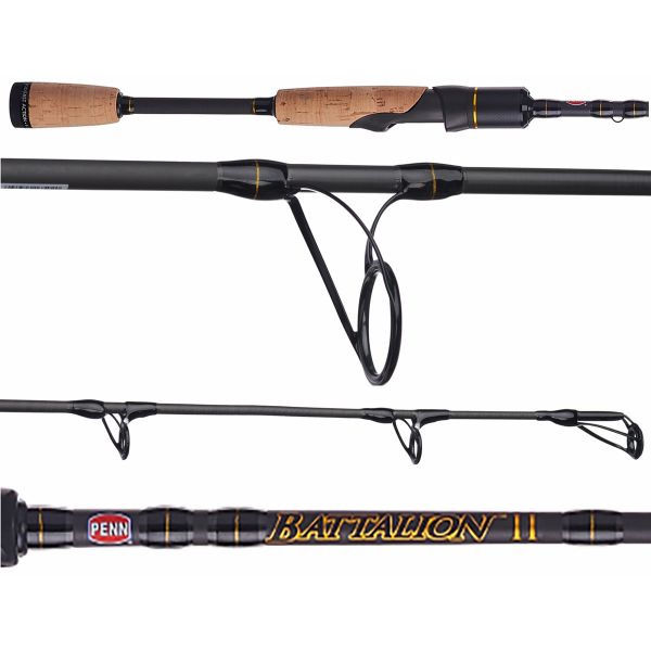 Penn BATINII410S70SG Battalion II Inshore Spinning Rod