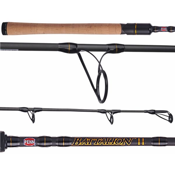 Penn BATINII612S76 Battalion II Inshore Spinning Rod