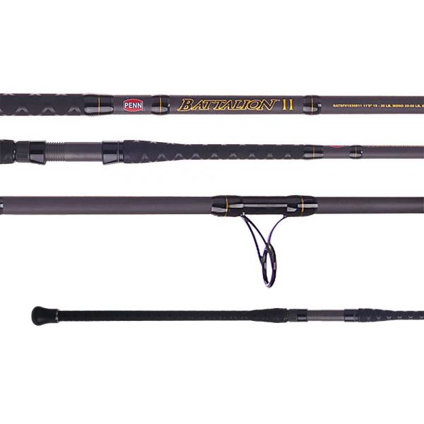 Penn BATSFII1220S10 Battalion II Surf Spinning Rod - 10 ft.