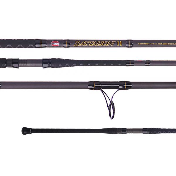 Penn BATSFII1220S80 Battalion II Surf Spinning Rod - 8 ft.