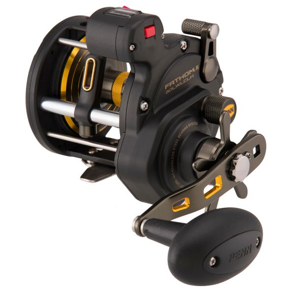 Penn Fathom II FTHII30LWLCLH Level Wind Reel - Left-Hand