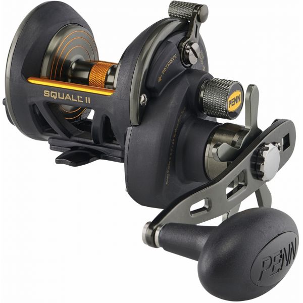 Penn SQLII125DLH Squall II Star Drag Reel