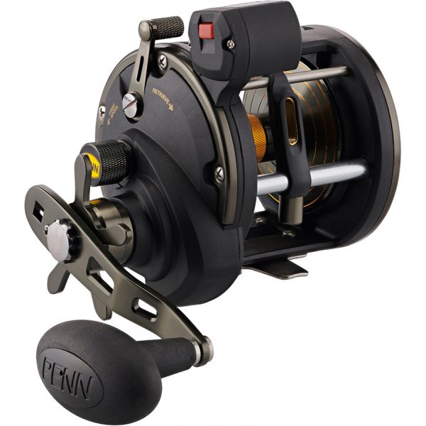 Penn SQLII30LWLC Squall II Level Wind Line Counter Conventional Reel