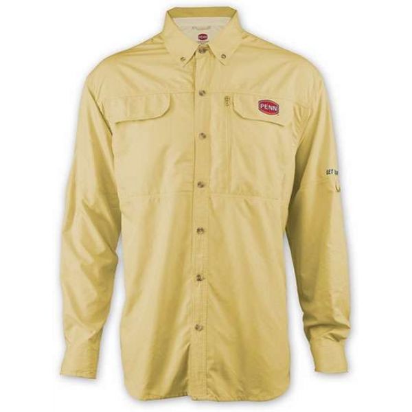 Penn Vented Performance Shirt Yellow - Size Medium