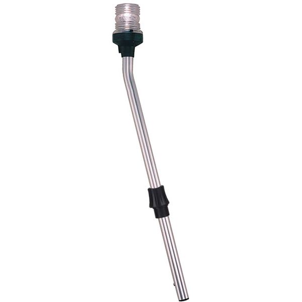 Perko 1330DP2CHR Stow-A-Way All-Round Plug-In Pole Light - 24