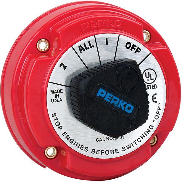 Perko 8501DP Medium Duty Battery Selector Switch