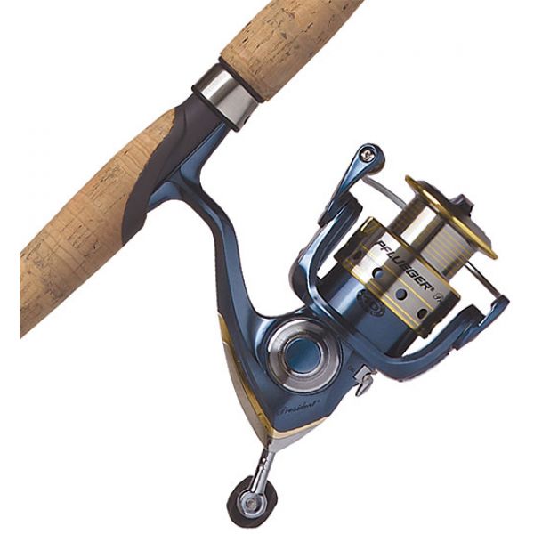 Pflueger PFLPRES2-50COMBO President Spinning Combo