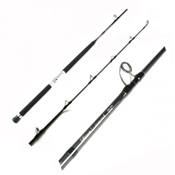 Phenix PSW700M Silver Reel Seat Black Diamond Casting Offshore Rod