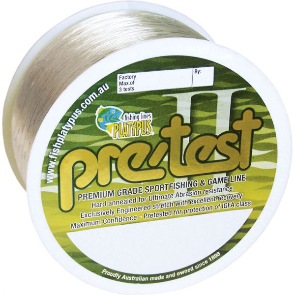 Platypus Pre-test Line - Clear - 2 kg X 300 m