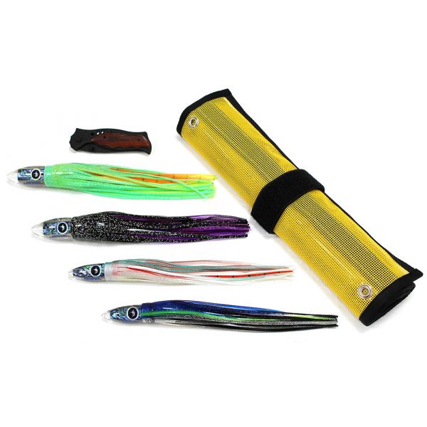 Play Action Braid Big Eye Rocket Lure Kit - 4 Pack