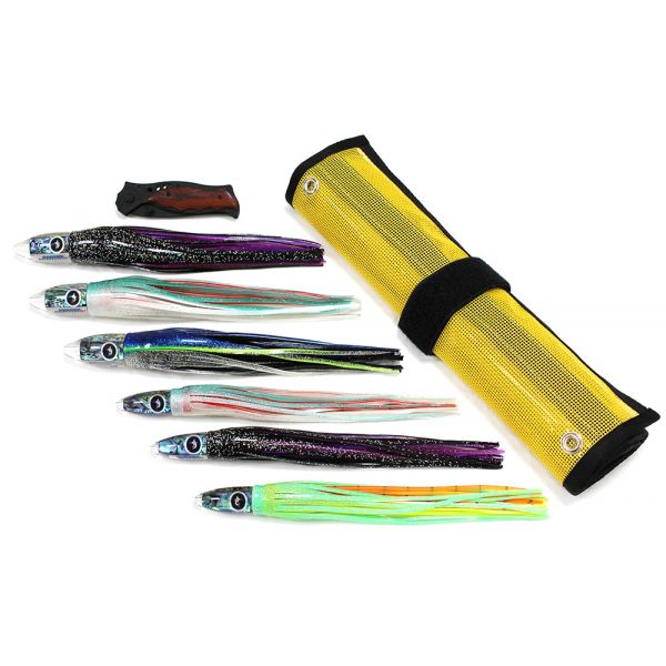 Play Action Braid Big Eye Rocket Lure Kit - 6 Pack