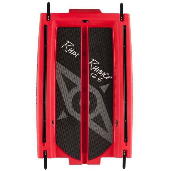 Point 65 Rum Runner Stand-Up Paddle Board 12.5 Mid Section Red