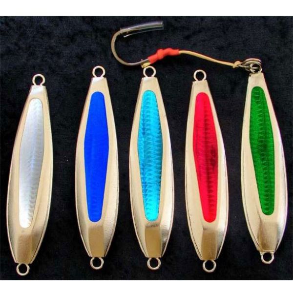 Point Jude Lures DEEP FORCE Jigs 200g Rigged Pearl/Pearl