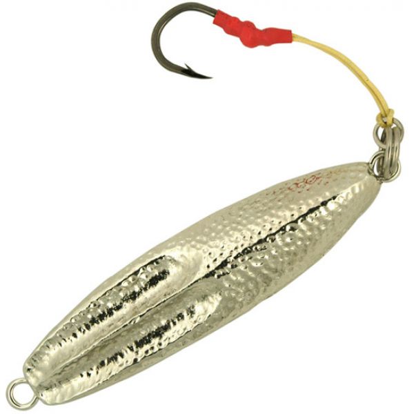 Point Jude Lures Hammer'n Groove Vertical Jig 7oz Silver