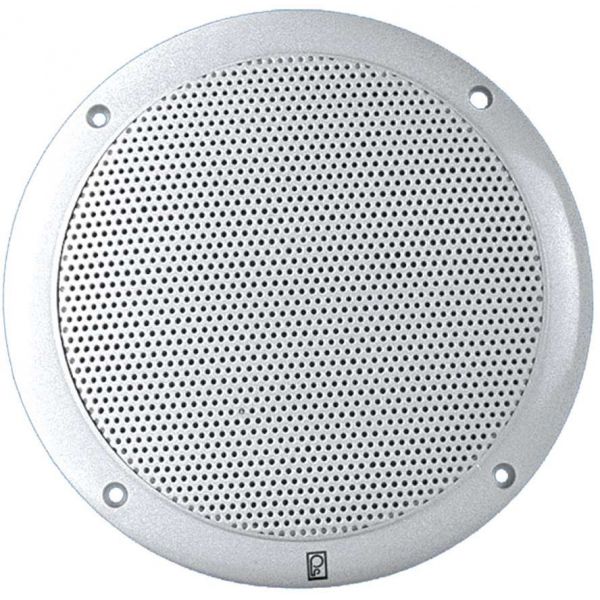 Poly-Planar MA4056 Performance Two-Way Round Speaker Pair - White