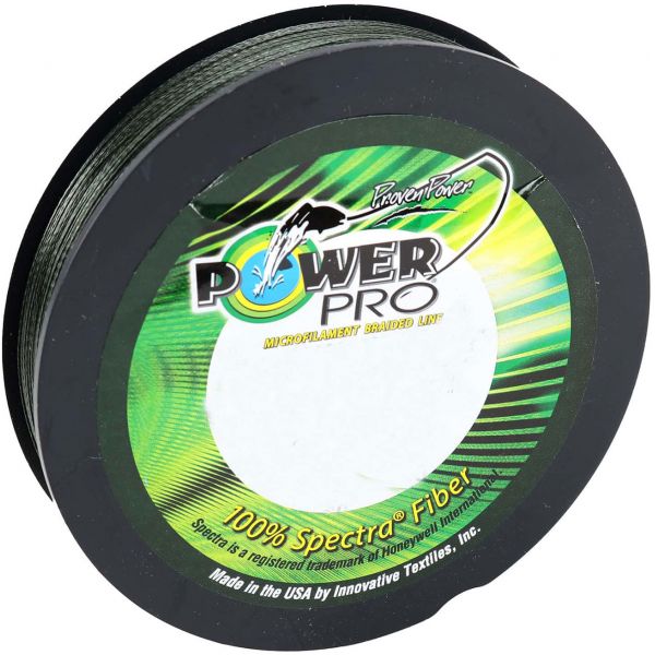 Power Pro 10lb 300yds Braided Spectra Fishing Line Moss Green