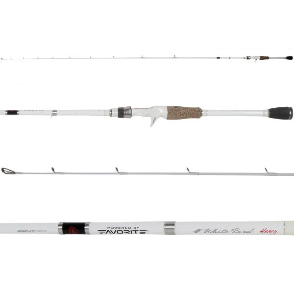 Favorite White Bird Casting Rods