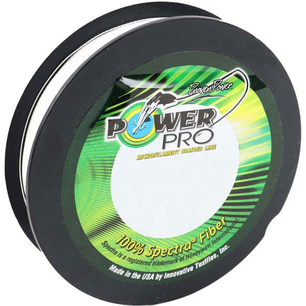 PowerPro Braided Spectra Fiber Fishing Line White 10LB 150 Yds