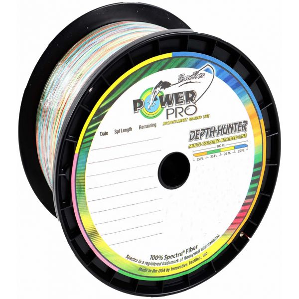 PowerPro Depth Hunter Braided Fishing Line 1500yds 10lb