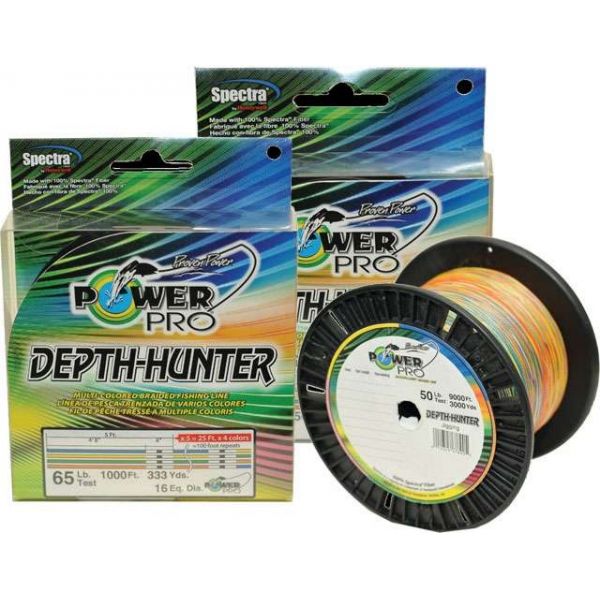 PowerPro Depth Hunter Braided Fishing Line 3000yds 10lb