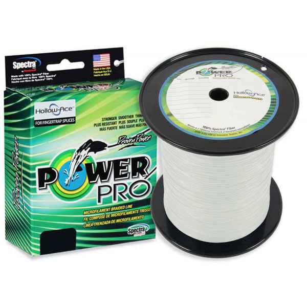 PowerPro Hollow Ace - 3000yds. - 100lb. White