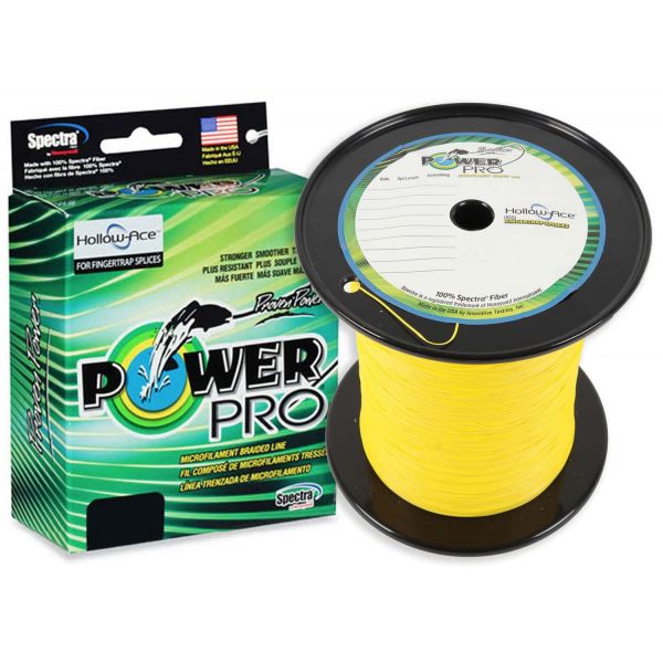 PowerPro Hollow Ace - 3000yds. - 100lb. Yellow