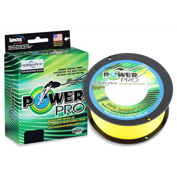 PowerPro Hollow Ace - 500yds. - 40lb. Yellow