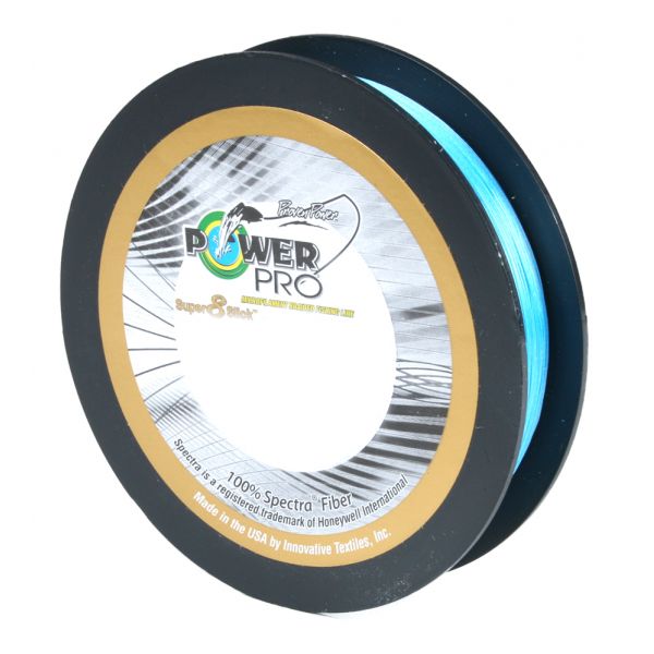 PowerPro Super Slick Braided Line 10lb 150yds Marine Blue