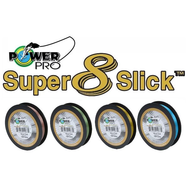 PowerPro Super Slick Braided Line 10lb 150yds