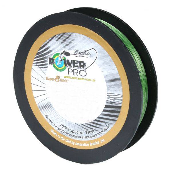 PowerPro Super Slick Braided Line 10lb 300yds Aqua Green