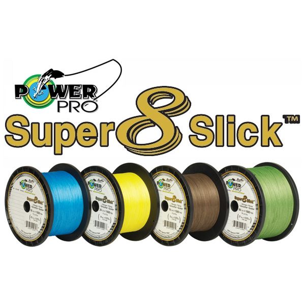 PowerPro Super Slick Braided Line 15lb 1500yds
