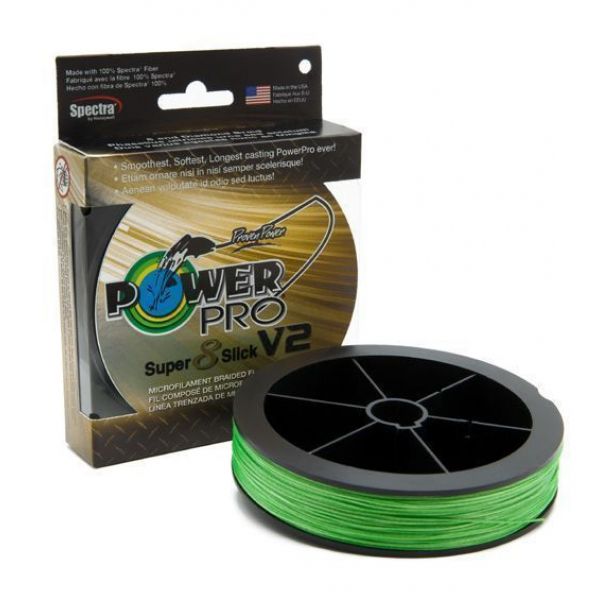 PowerPro Super Slick V2 Braided Line 10lb 150yds - Aqua Green